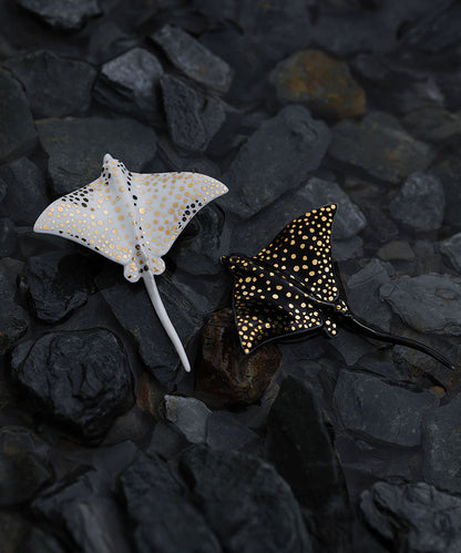 YIHE Ceramic Brooches "Batoids"