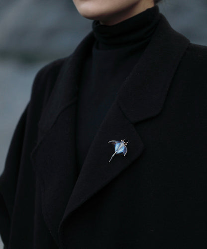 YIHE Ceramic Brooches "Batoids"