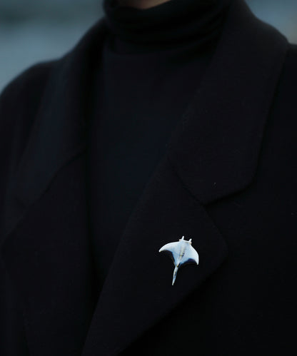 YIHE Ceramic Brooches "Batoids"