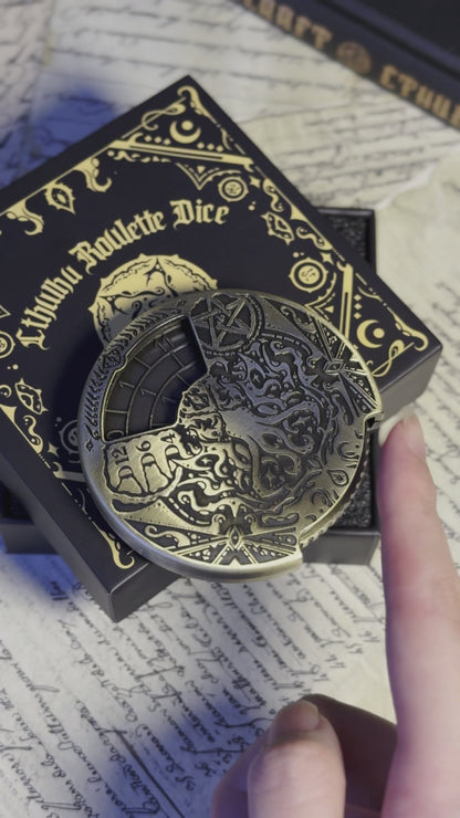 The Dream Wheel of R'lyeh 7-in-1 Cthulhu Roulette Dice