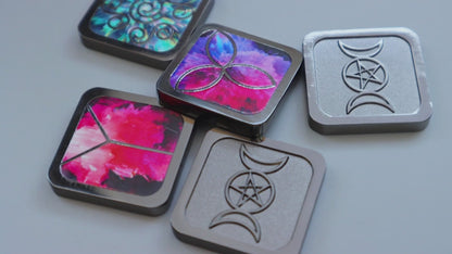 Moonbow Witch Runes (13-Piece, Square)