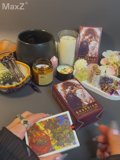 Golden Wheel Guardian Tarot