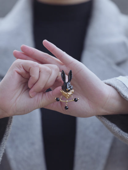 YIHE Ceramic Jewelry "Golden Whisker"