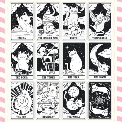 Leisurely Dog & Cat Tarot