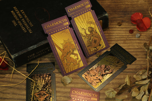 The Charmouth Horror Foil Bookmarks