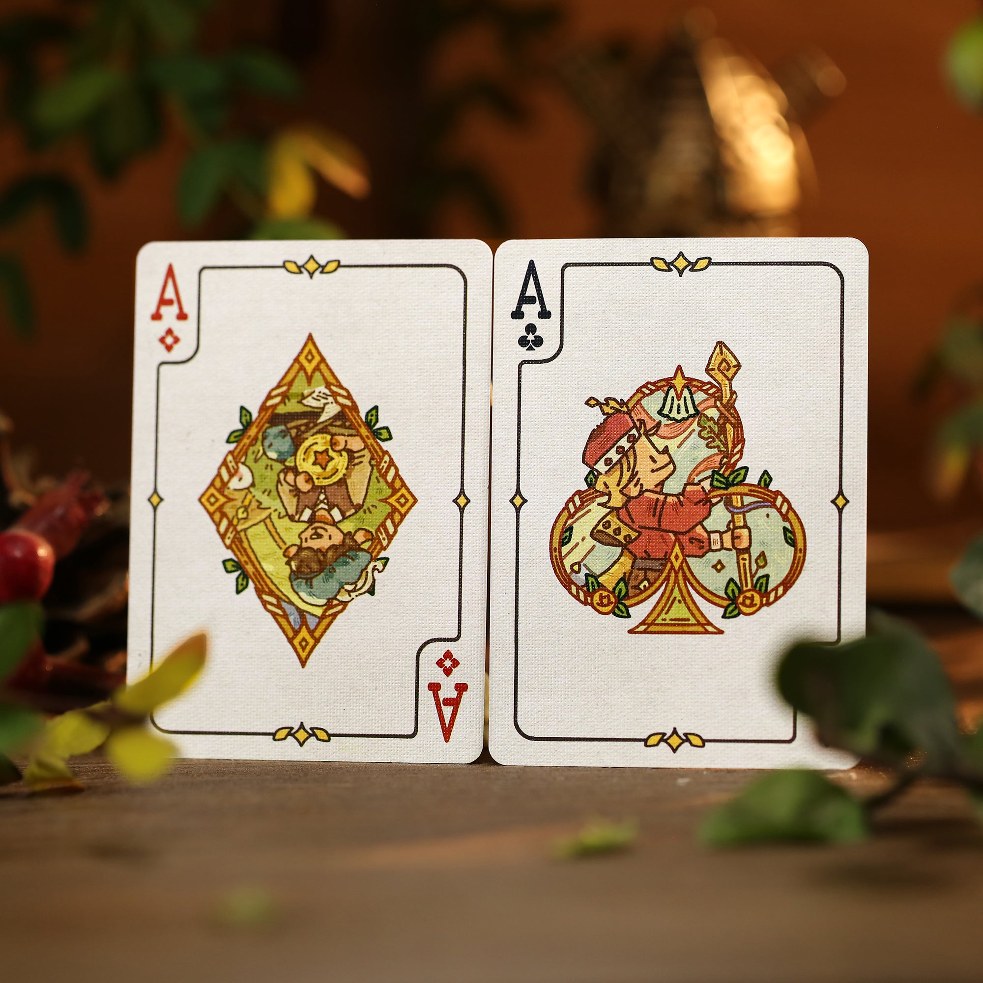 The Valley of the Lambs Playing Cards – Vermilion Collection