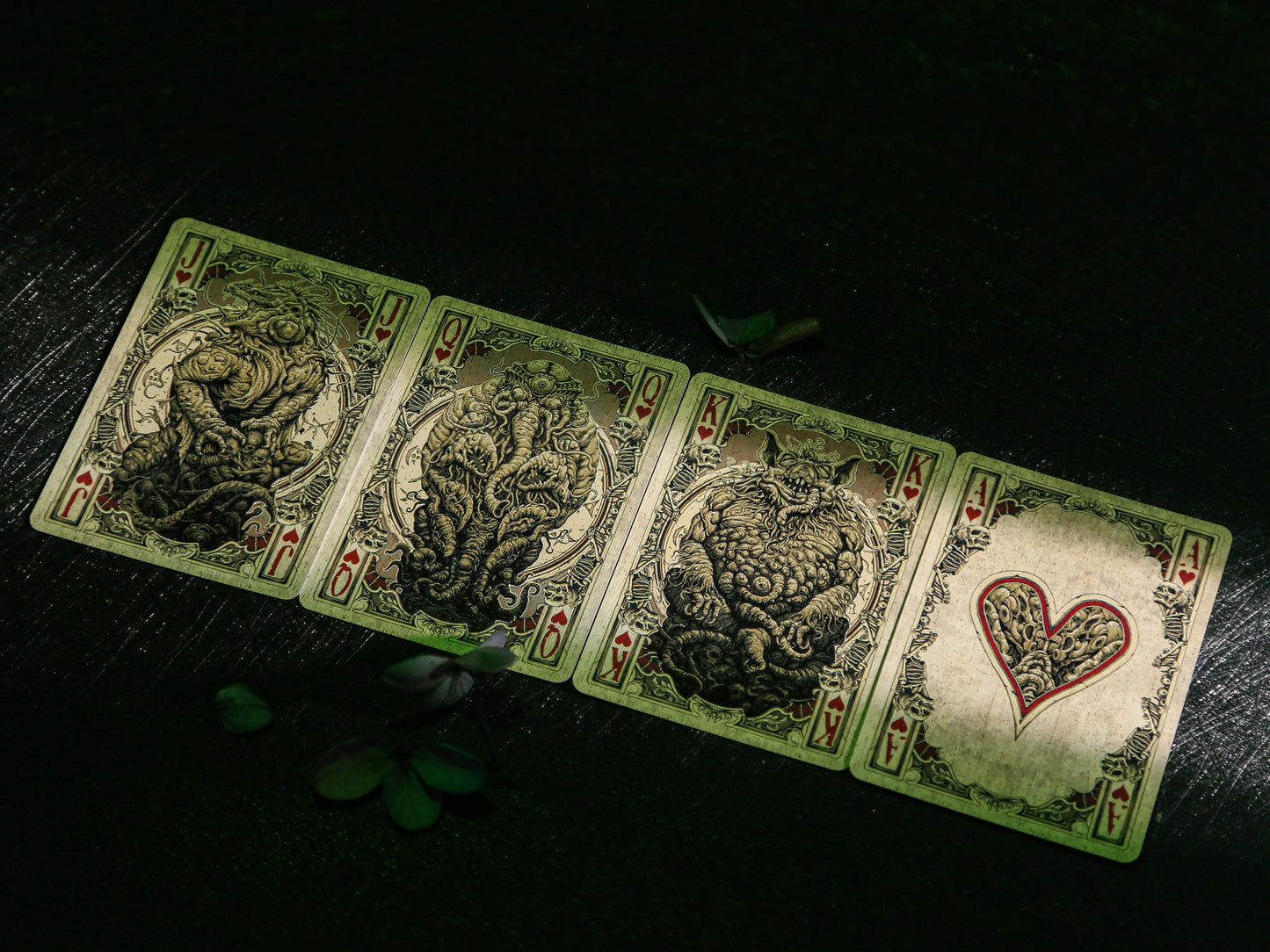 Reflections on the Wall Cthulhu Mythos Playing Cards