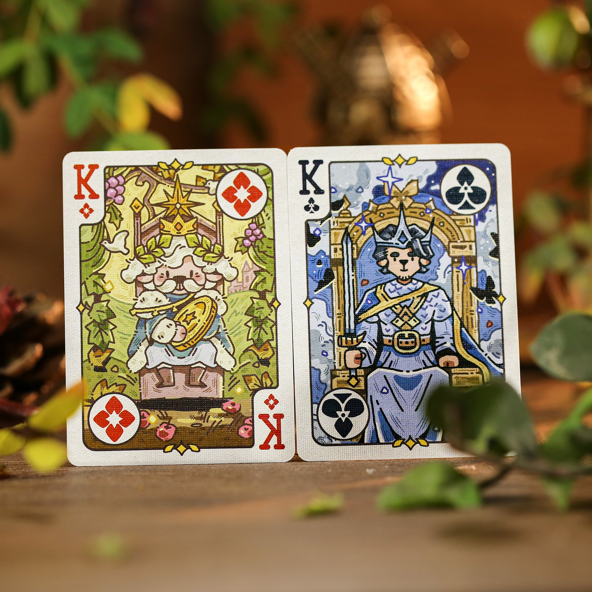 The Valley of the Lambs Playing Cards – Vermilion Collection