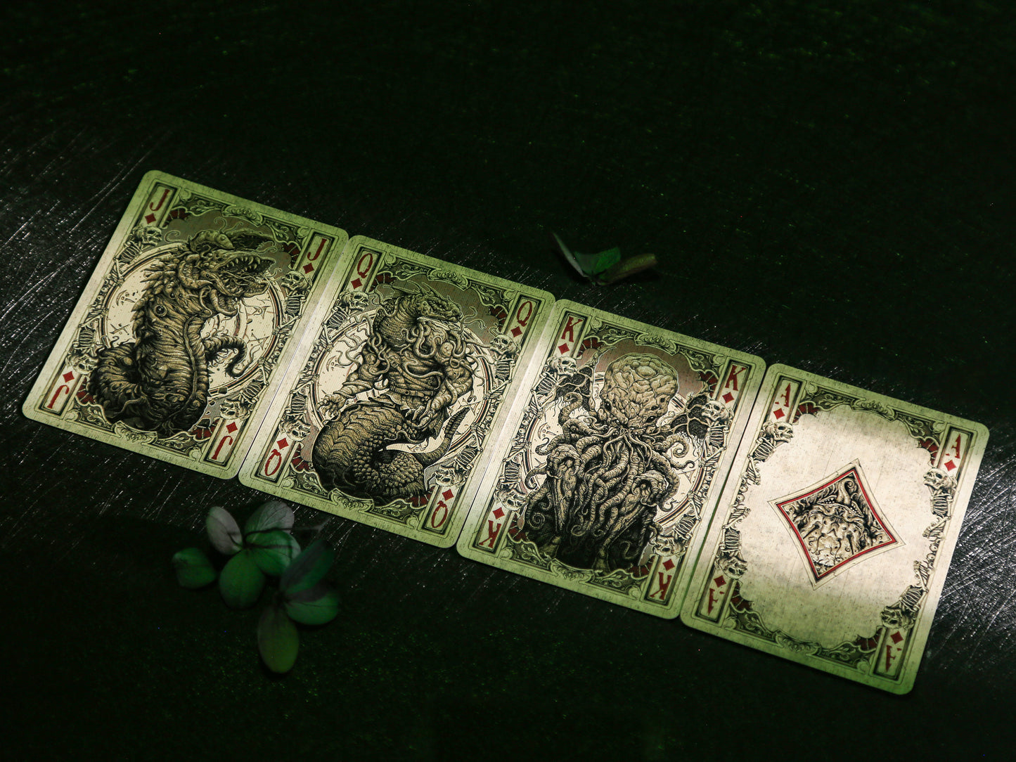 Reflections on the Wall Cthulhu Mythos Playing Cards