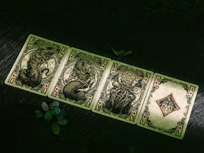 Reflections on the Wall Cthulhu Mythos Playing Cards