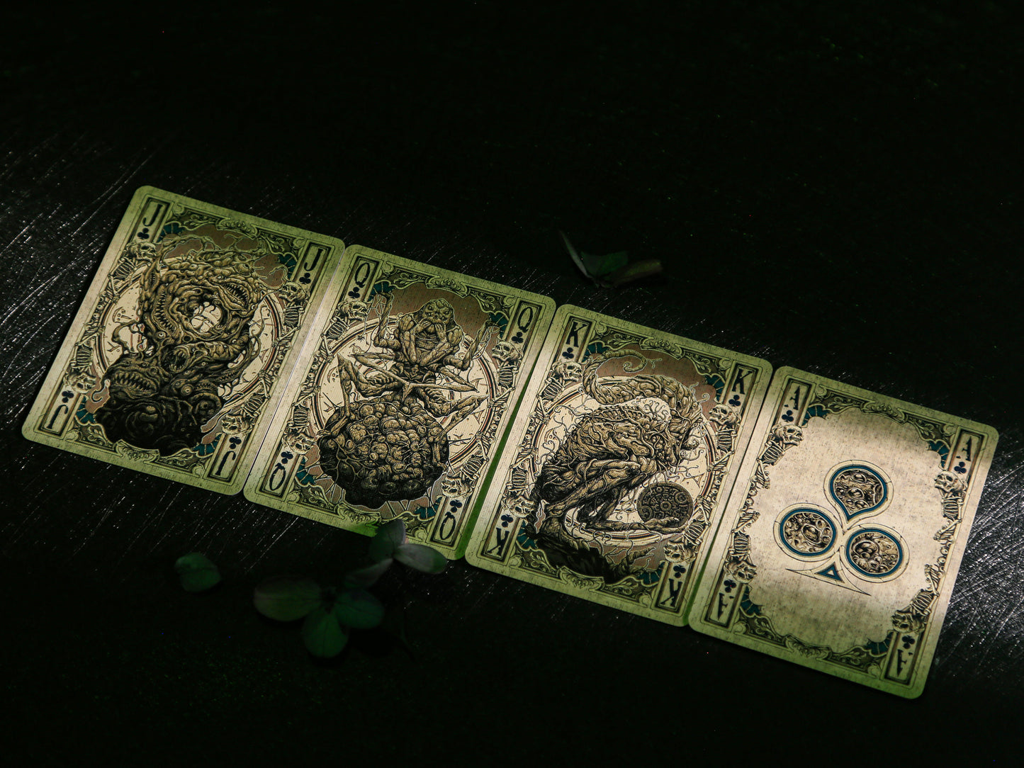 Reflections on the Wall Cthulhu Mythos Playing Cards