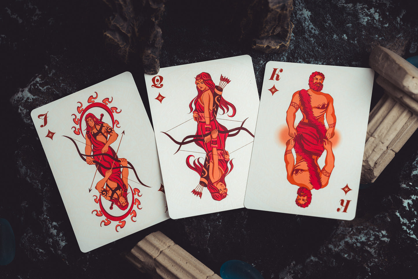 Atlantis Fire & Sea Playing Cards