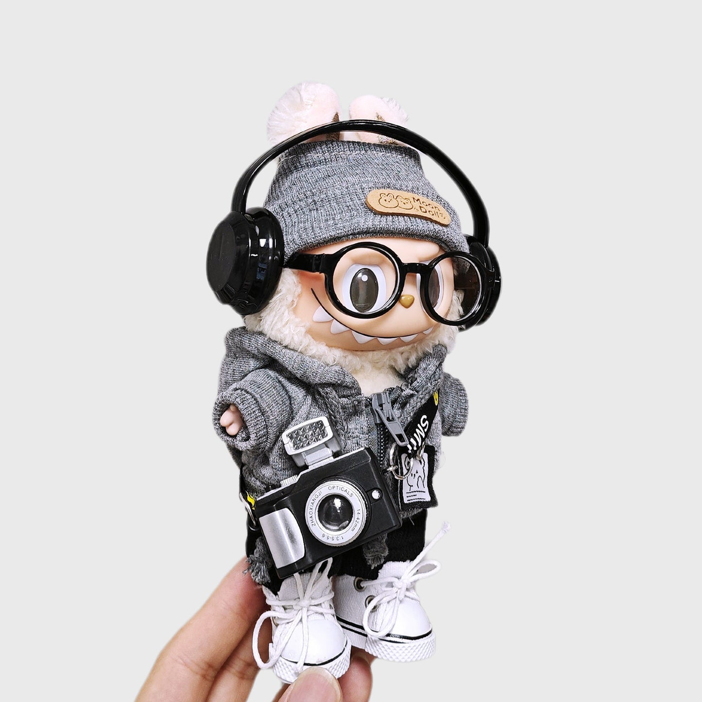 Handmade Clothes for Labubu & 15-17 cm Dolls "#OOTD"