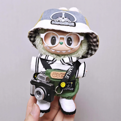Handmade Clothes for Labubu & 15-17 cm Dolls "#OOTD"