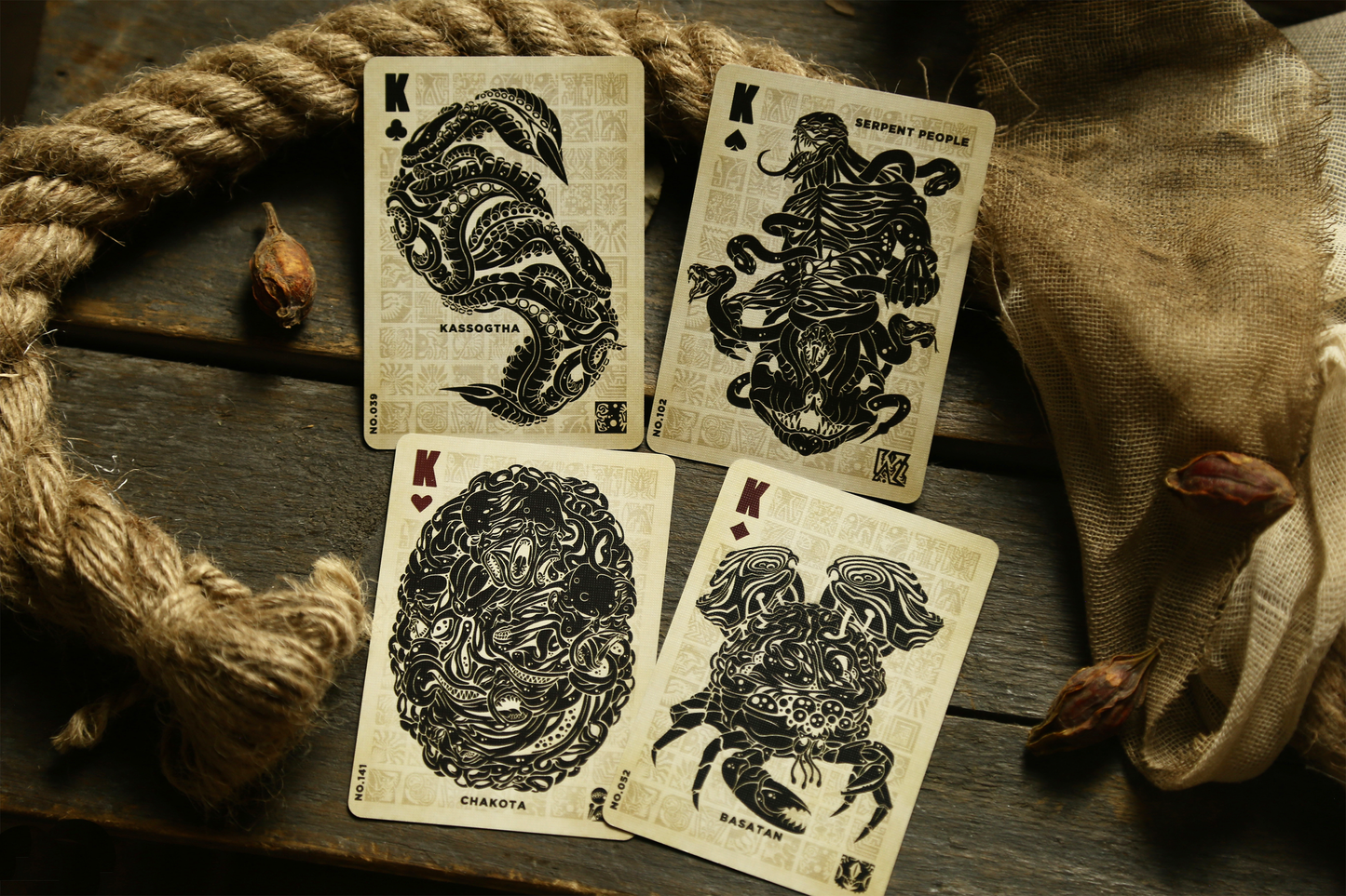 Echo of God Cthulhu Mythos Playing Cards