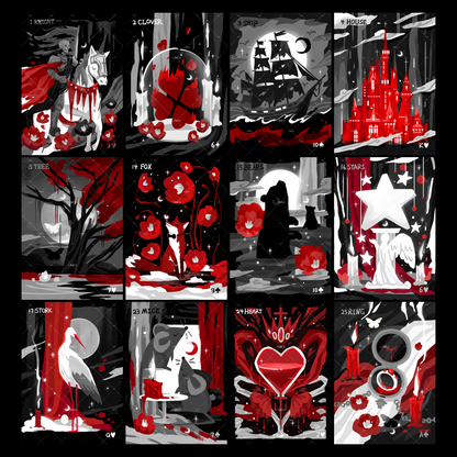 Blood Nightmare Lenormand