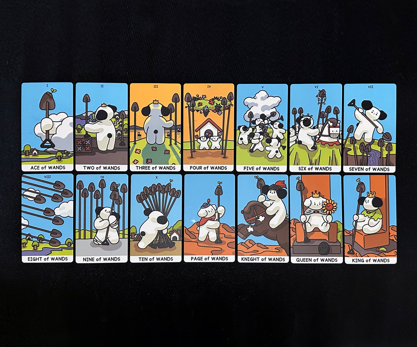 Puppy Garden Tarot