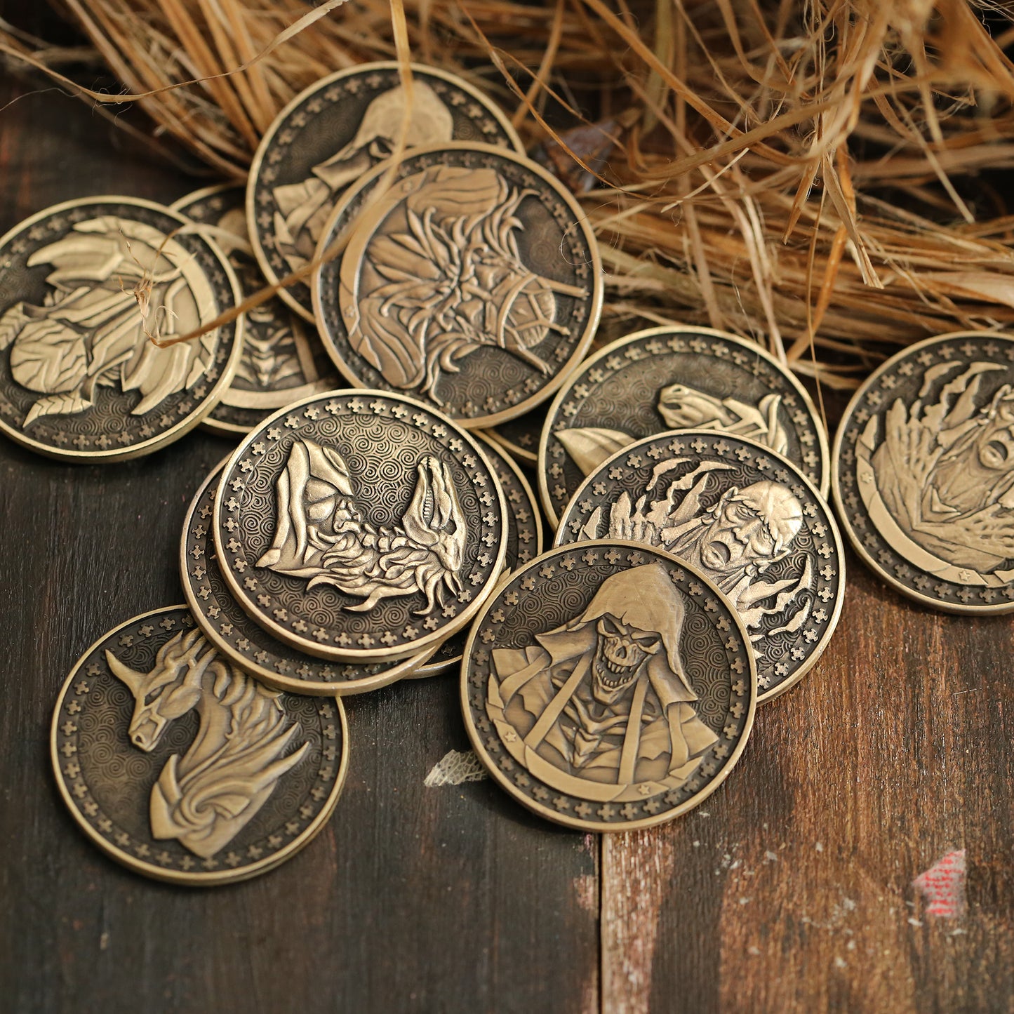 Four Horsemen of the Apocalypse Collectible Metal Coins