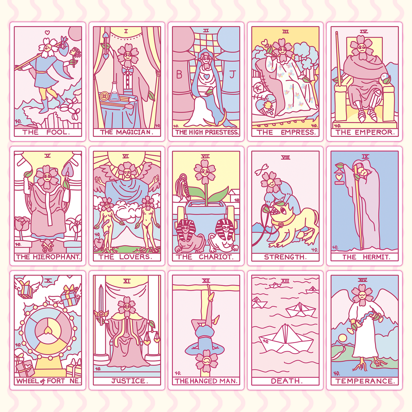 Strange Daisy Tarot