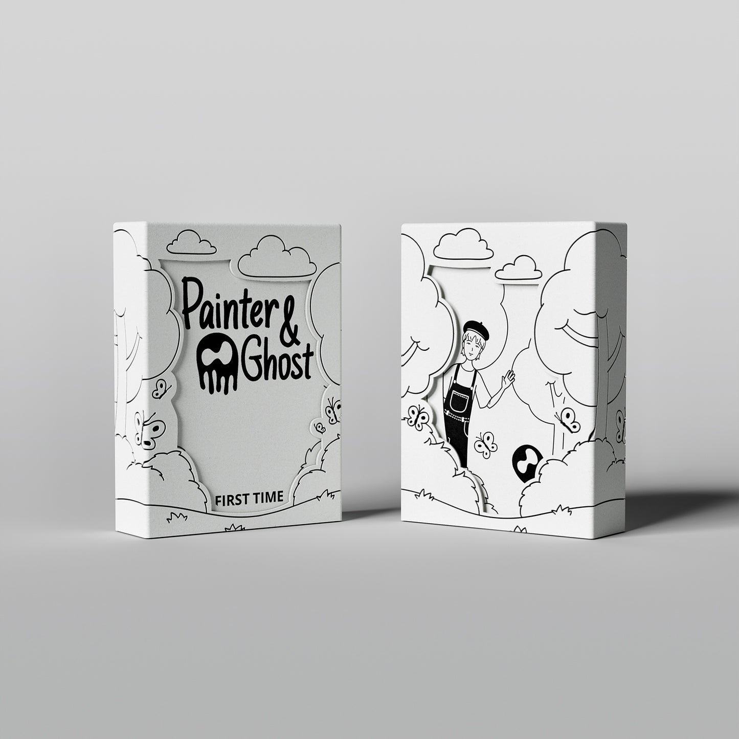 Painter & Ghost Playing Cards