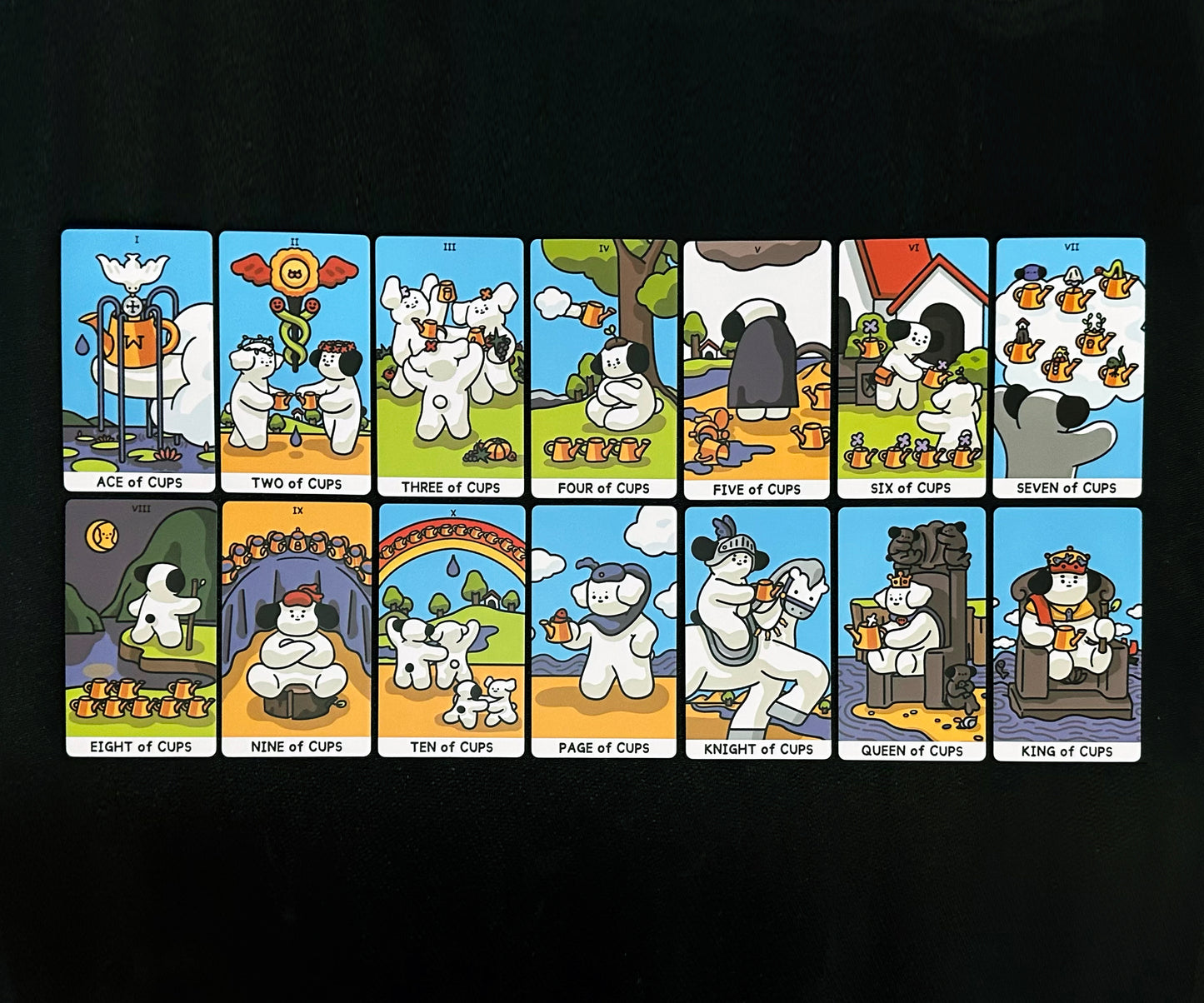 Puppy Garden Tarot