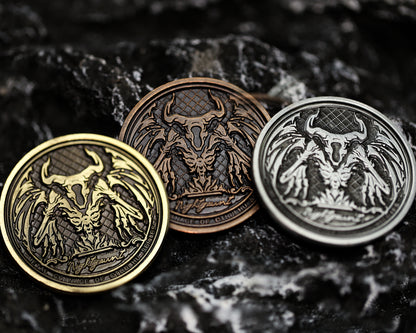 The Myth of Cthulhu Collectible Metal Coins