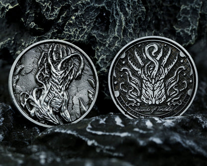 The Myth of Cthulhu Collectible Metal Coins