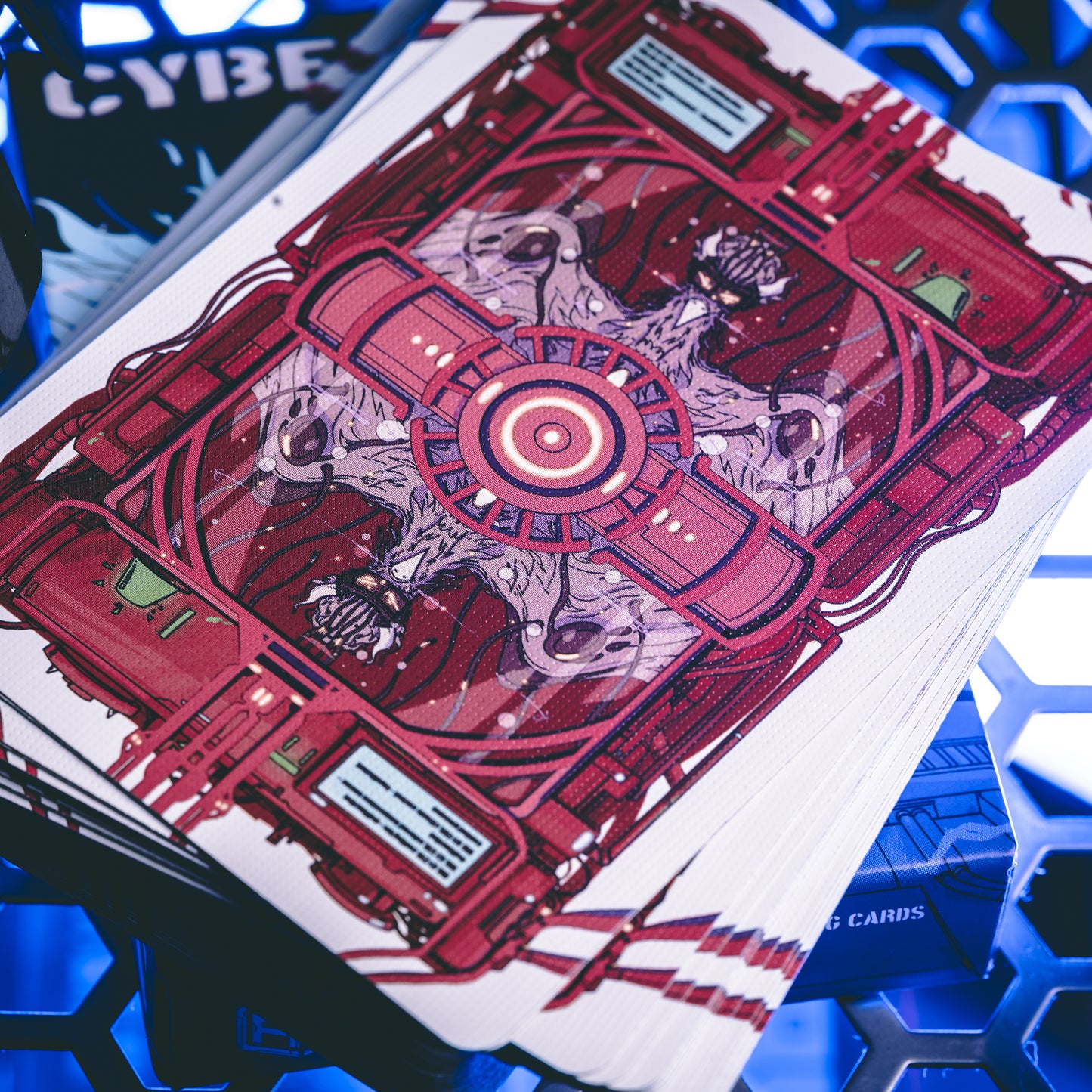 Cyberpunk Mythos Playing Cards
