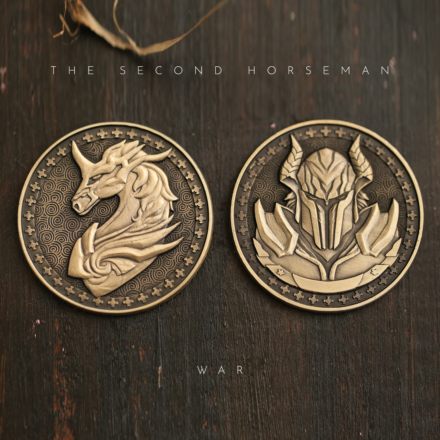 Four Horsemen of the Apocalypse Collectible Metal Coins