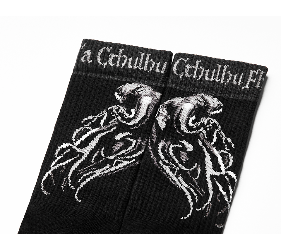 PEEP Cthulhu Yog-Sothoth Crew Socks