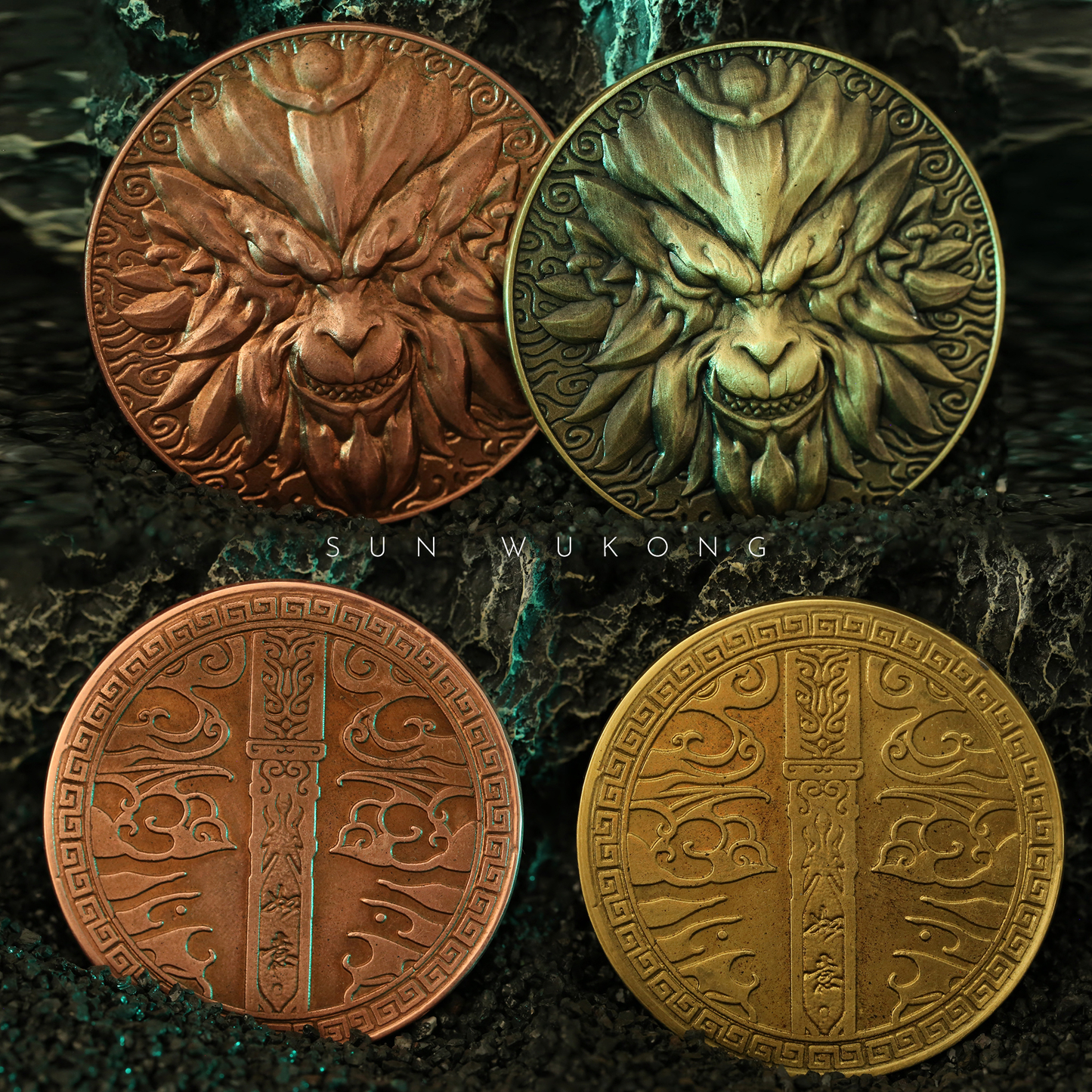 Journey to the West Collectible Metal Coins