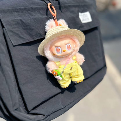 Handmade Clothes for Labubu & 15-17 cm Dolls "Overall Good"