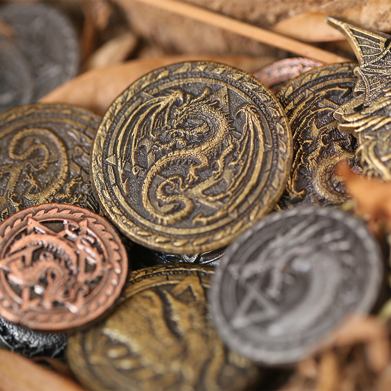 Primordial Zeal Collectible Metal Coins