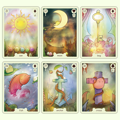 Slime Fantasy Forest Lenormand