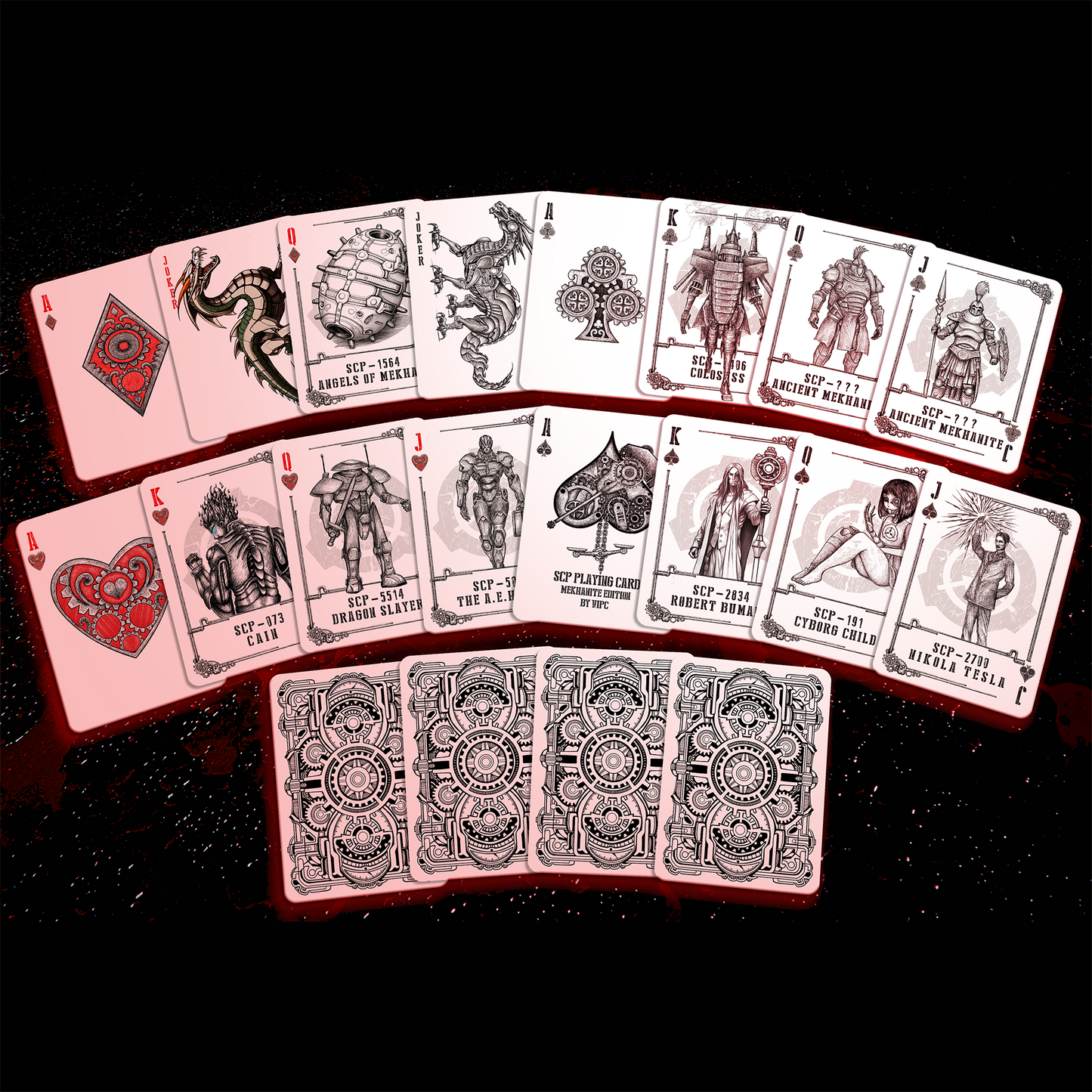 SCP Foundation Playing Cards