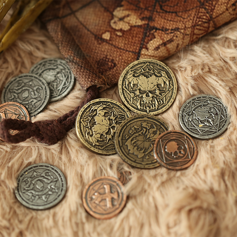 Primordial Zeal Collectible Metal Coins