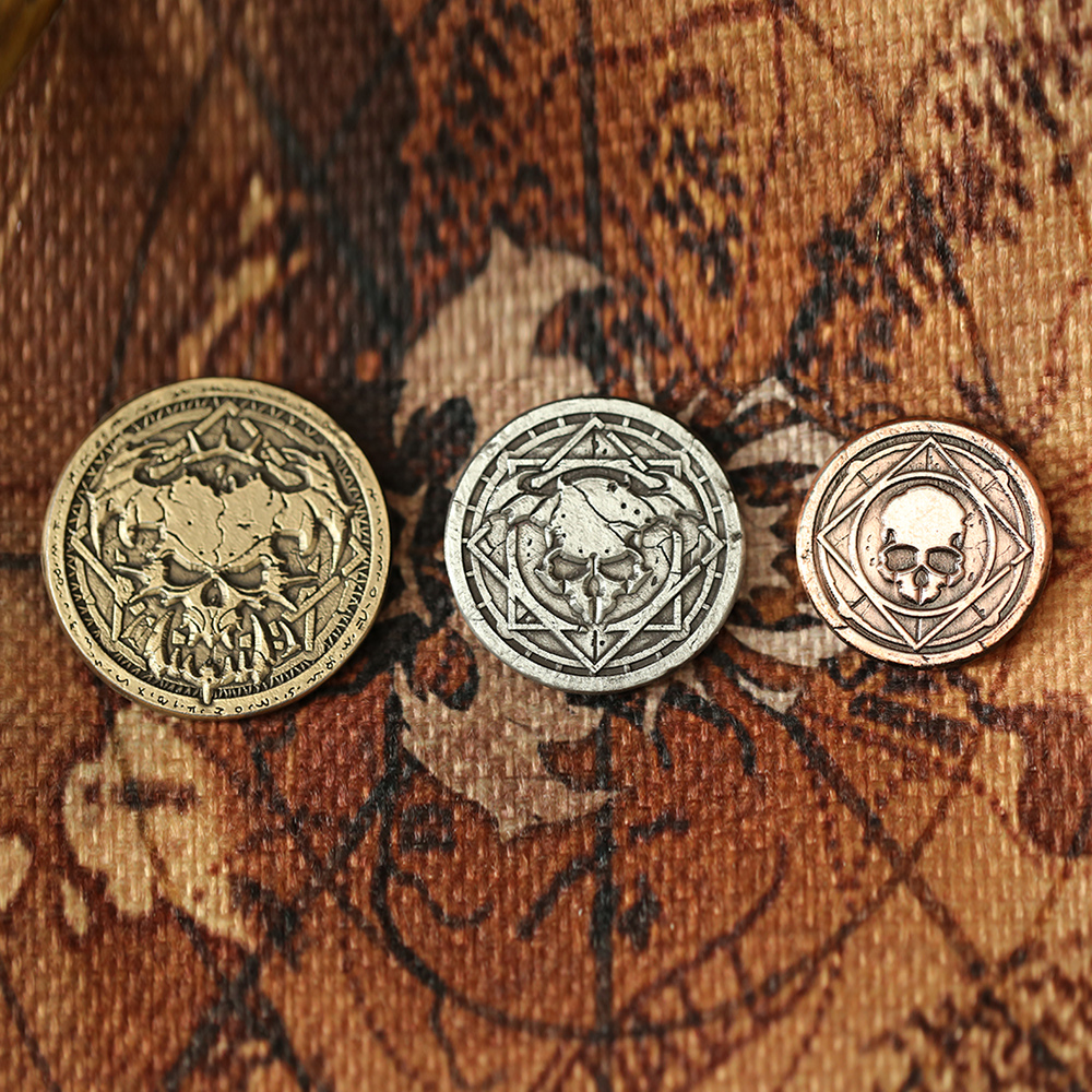 Primordial Zeal Collectible Metal Coins