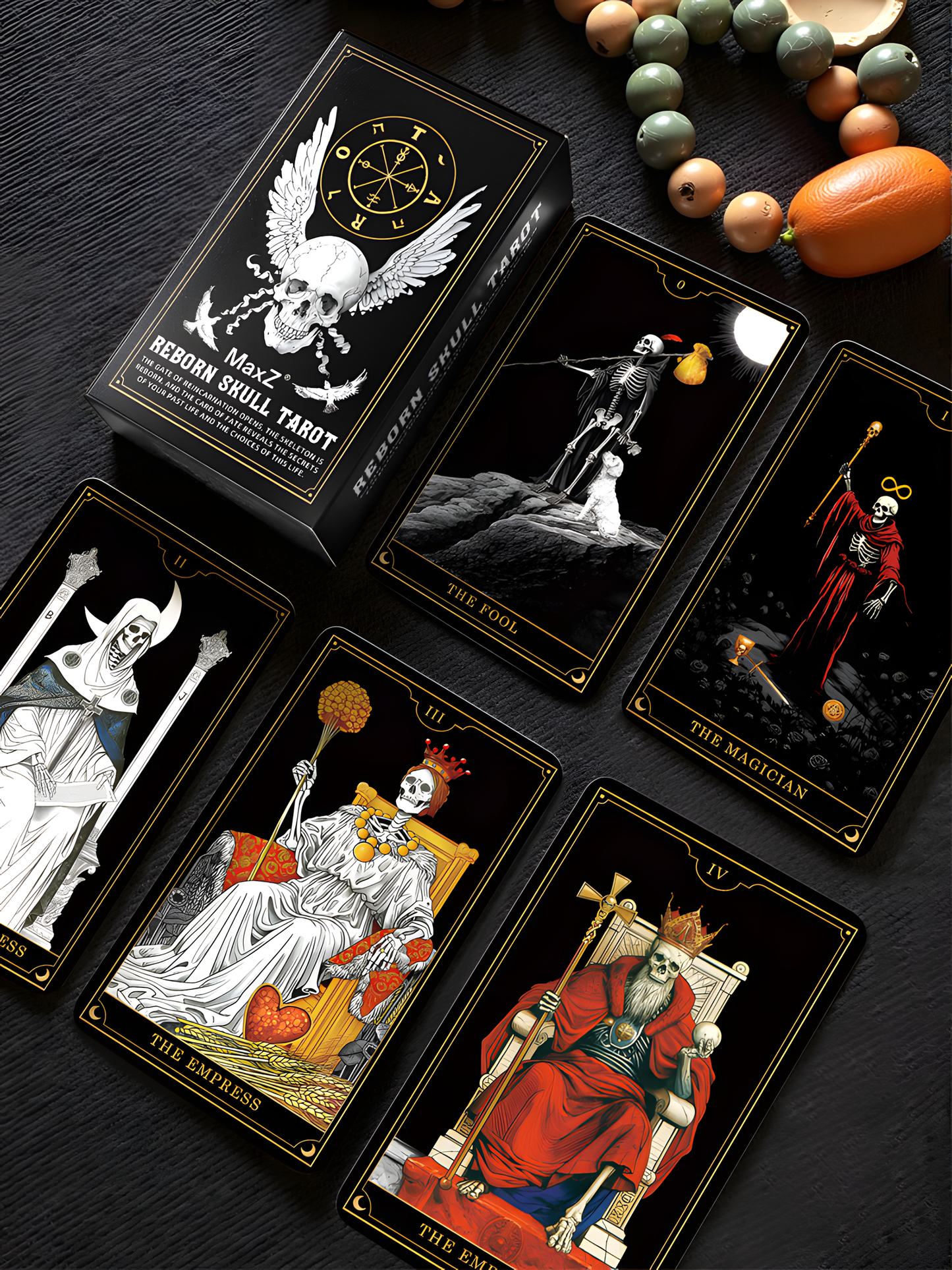 Reborn Skull Tarot