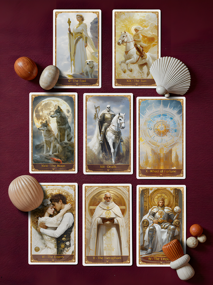 Golden Wheel Guardian Tarot
