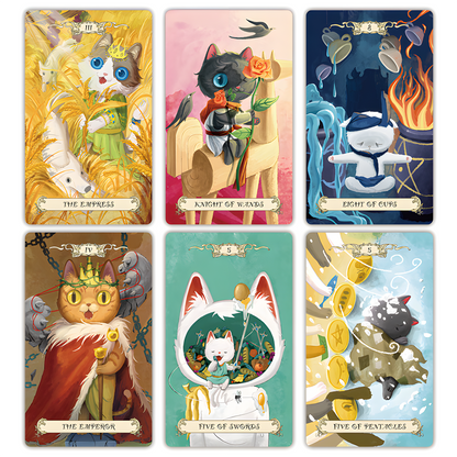 Fantasy Cat Kingdom Tarot