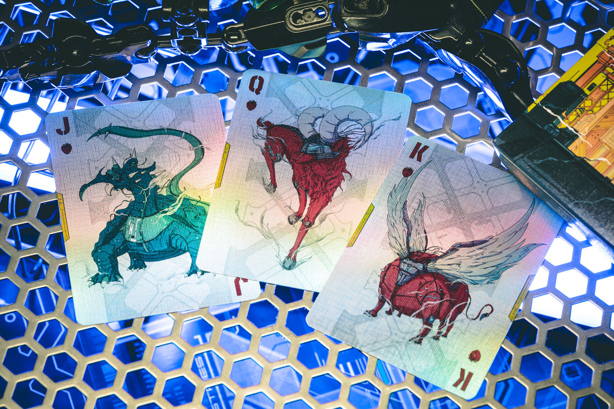 Cyberpunk Mythos Playing Cards