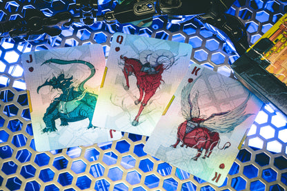Cyberpunk Mythos Playing Cards