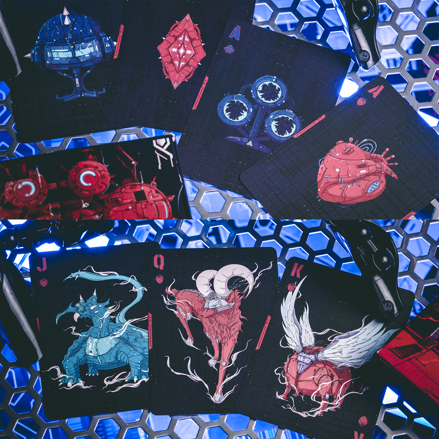 Cyberpunk Mythos Playing Cards