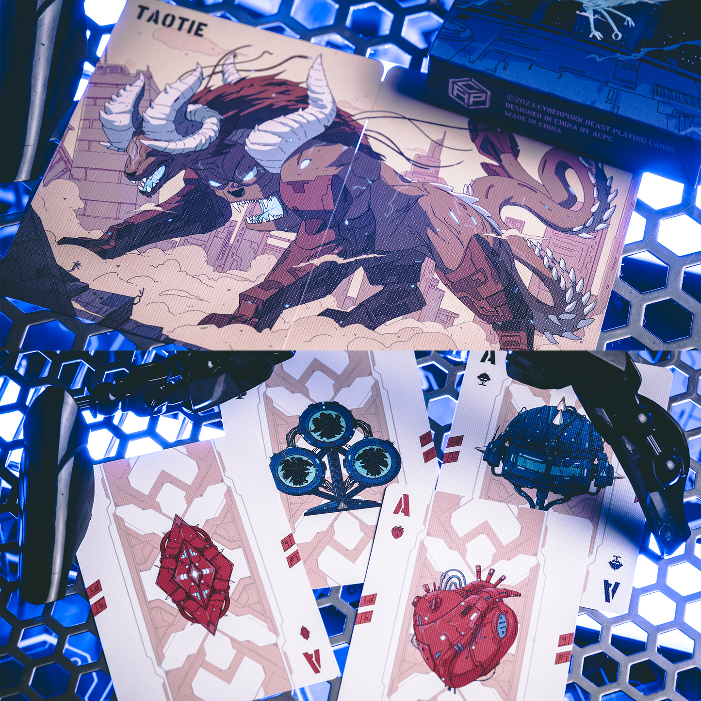 Cyberpunk Mythos Playing Cards