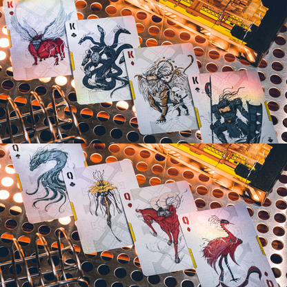 Cyberpunk Mythos Playing Cards