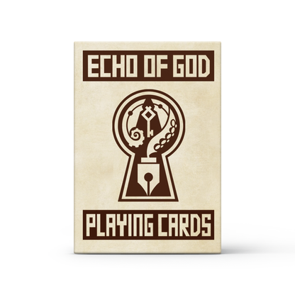 Echo of God Cthulhu Mythos Playing Cards