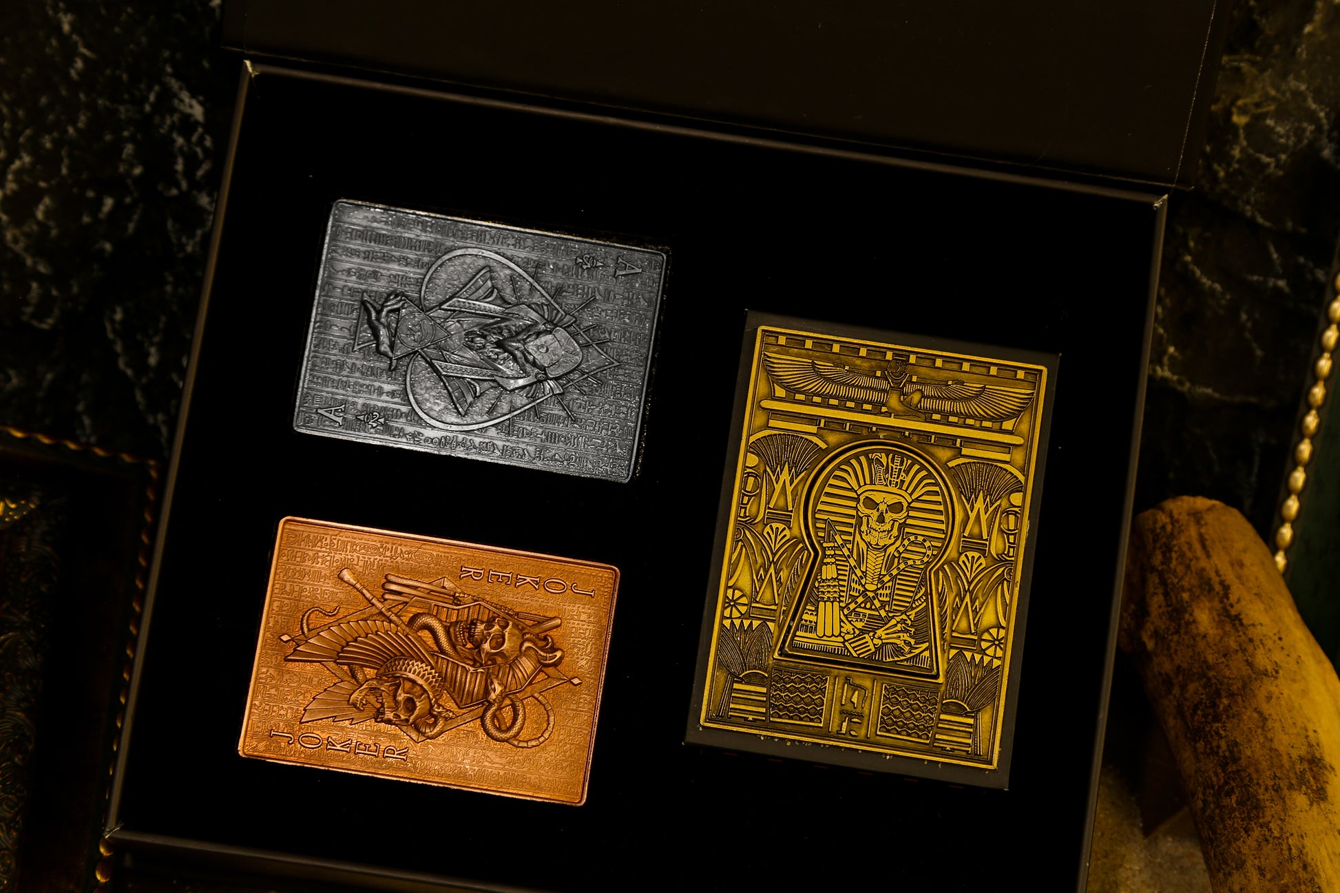 greed yugioh card Egyptian Mythology Playing Cards – Vermilion Collection