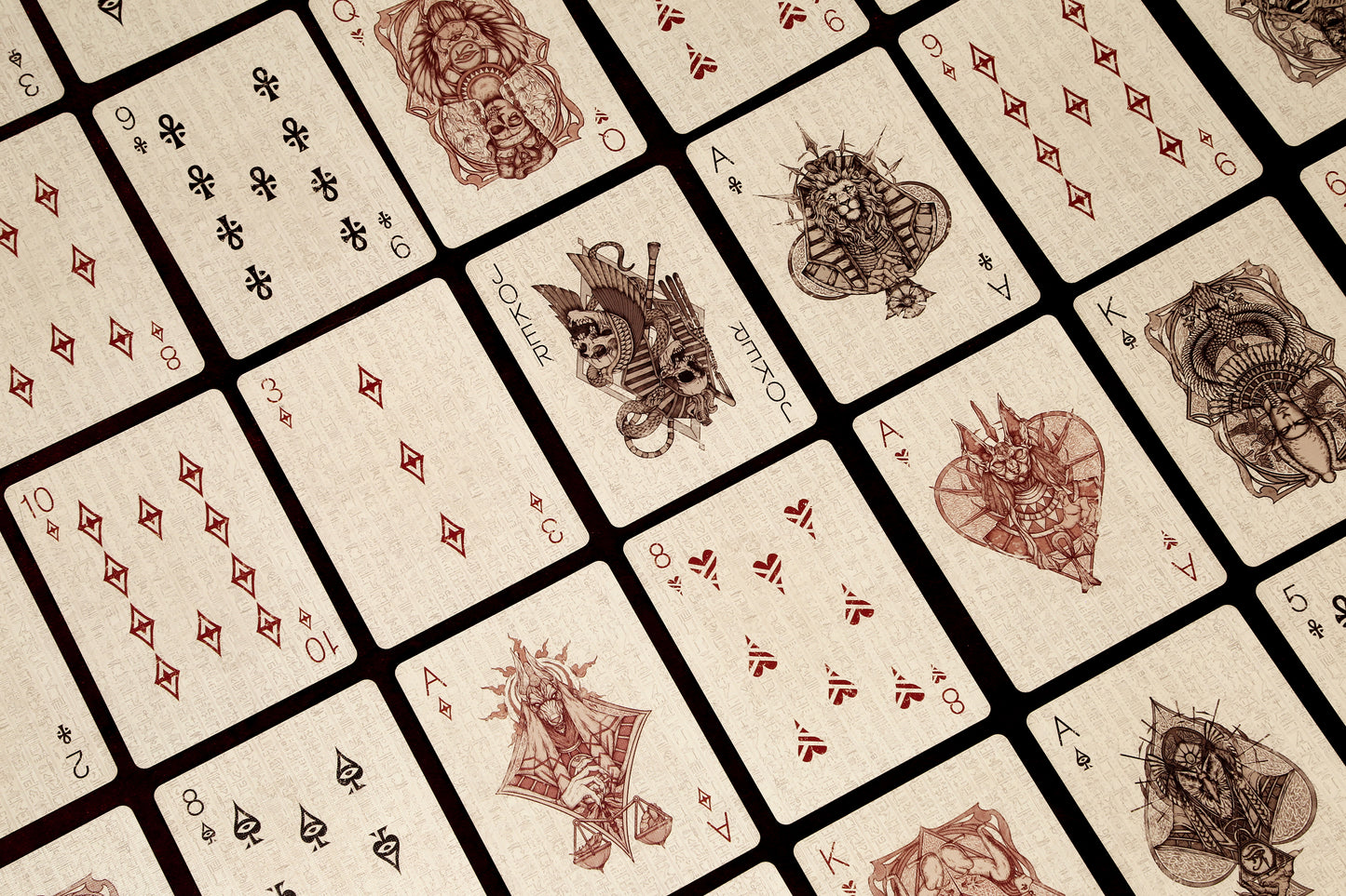 Egyptian Mythology Playing Cards