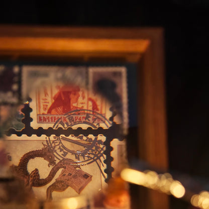 Abyssal Dispatch Cthulhu Mythos Postage Stamp Stickers