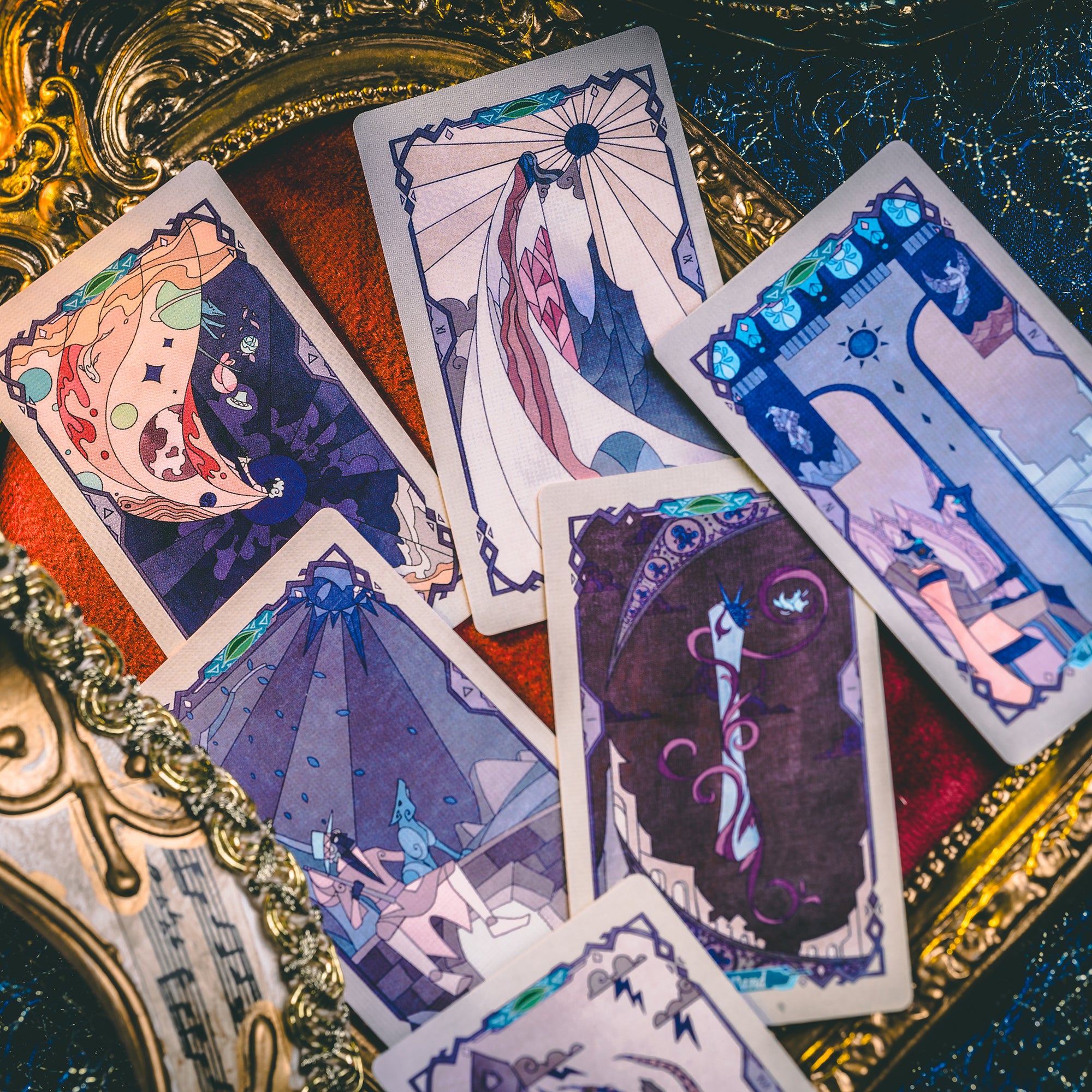 Broken Mirror Tarot MERCURY Special Edition – Vermilion Collection